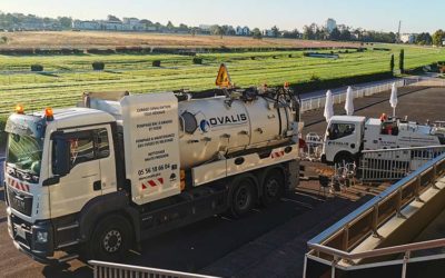 Pompage du bac à graisse et curage des évacuations haute pression