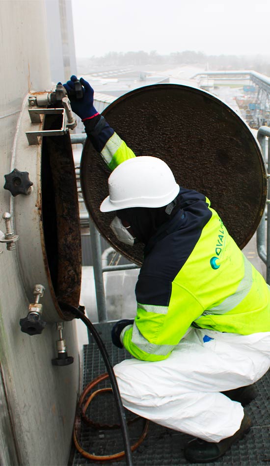 travaux avant mise en conformité par ovalis