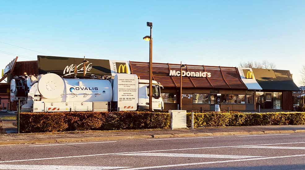 contrats entretien restaurants McDonalds Bordeaux Ovalis